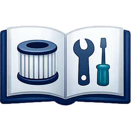 Filter installation guide icon